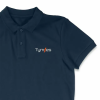 Motif Tymies sur le polo Homme Coton Bio Tymies