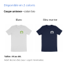1506_T-shirt_Unisexe_Esprit_Zen_Essential_Blanc_12cm-4f T-shirt unisexe Coton Bio Esprit Zen est disponible en blanc et bleu marine