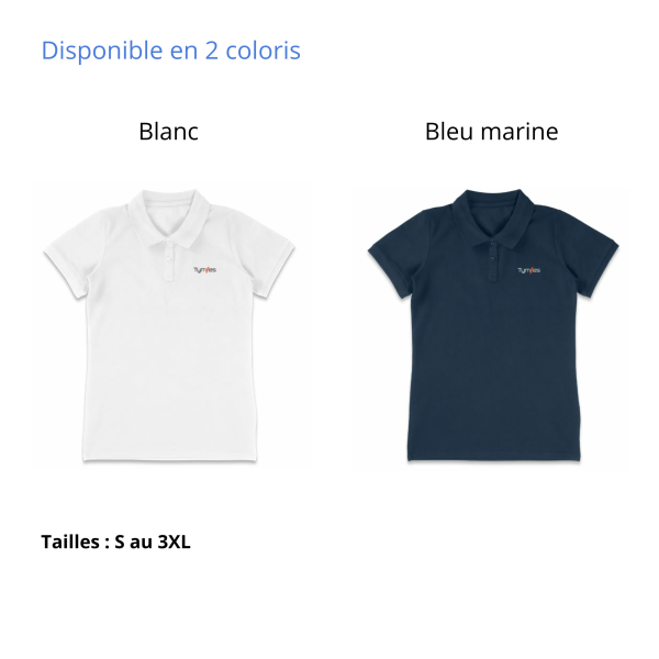 0703_Polo_Femme_Tymies-4 Polo Femme Coton Bio – Tymies – Essential