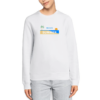 Femme portant le sweat unisexe Coton Bio Move Summer
