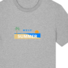 2707_T-shirt_Unisexe_Summer_Zoom Motif Move Summer imprimé sur un T-shirt unisexe Coton Bio