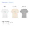 2707_Tshirt-Unisexe_Summer-4 T-shirt unisexe Coton Bio Move Summer disponible en blanc, naturel et gris clair