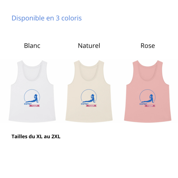 Débardeur Femme Coton Bio - Esprit Yoga