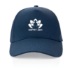 Casquette recyclée - Esprit Zen bleu marine avec motif lotus blanc