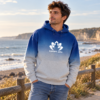 Homme portant Sweat à capuche unisexe Dip Dye – Essential & Signature – Esprit Zen