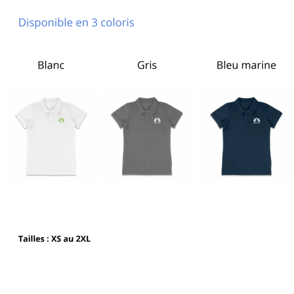 1910_Polo_Femme_Esprit_Zen-4 Polo Femme Coton Bio - Esprit Zen