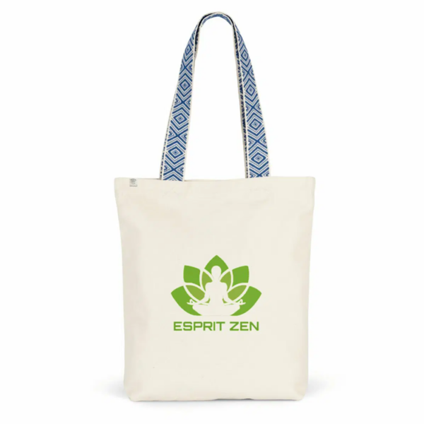 Tote bag Ethnique recyclé - Esprit Zen