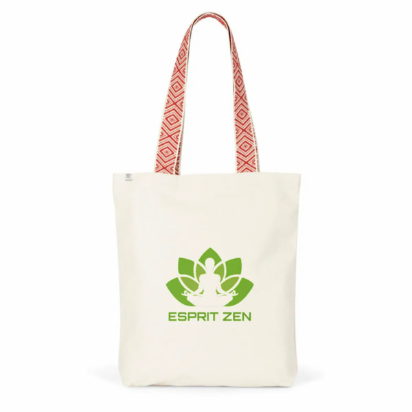 Tote bag Ethnique recyclé - Esprit Zen